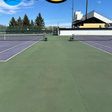 Commercial-Pressure-Washing-Tennis-Court-Cleaning-at-Centerville-High-School-Oh 0