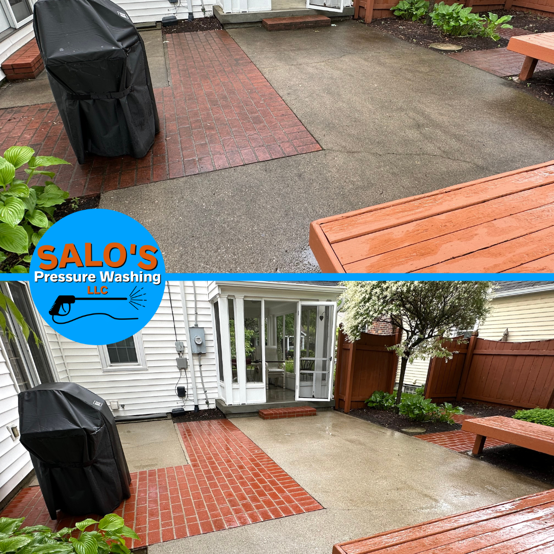 Responsive & Very Nice Brick Patio and Concrete Cleaning in Kettering, Oh